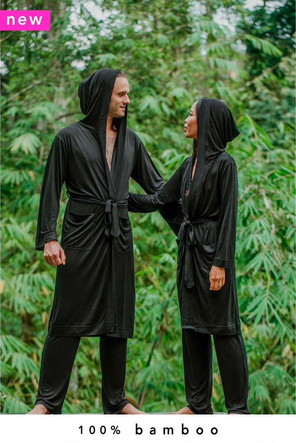 2x nooboo luxe 100% bamboo kimonos & lounge pants 77oz (25% OFF)