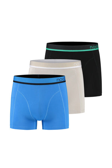 3-PACK NOOBOO LUXE BAMBOO BOXERSHORTS (2+1 FREE)