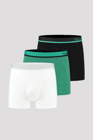 3-PACK NOOBOO LUXE BAMBOO BOXERSHORTS (2+1 FREE)