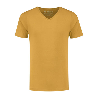 nooboo luxe bamboo v-neck t-shirt 6oz